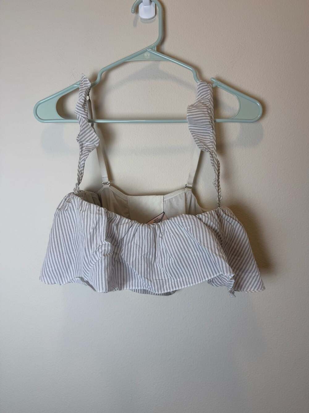 Victoria's Secret Dream Angels Striped Lined Strapless Bra Size 36D